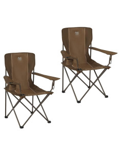 Silla de Camping Plegable Timber Ridge con Tapete para Mascotas