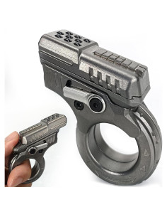 Deslizador de Fidget Ography Acero Inoxidable 5.08x5.84cm