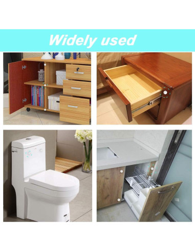 256 Almohadillas Adhesivas Transparentes Silicona 2 Tamaños