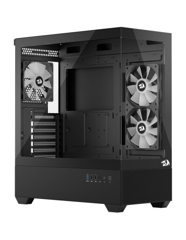 Caja de PC Redragon CA606 ATX con 3 Ventiladores 120mm