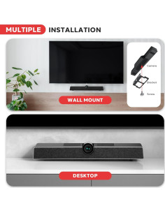 Cámara de Conferencia 4K Pyle con Zoom 5X y Micrófono 8m 2