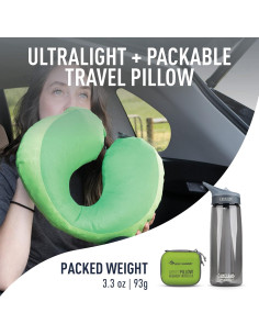 Almohada de Cuello Inflable Sea to Summit Aeros Premium Lima 2