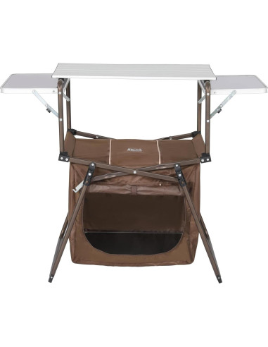 Mesa de Cocina Plegable Timber Ridge Aluminio 106.7x85.1cm