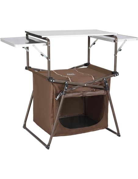 Mesa de Cocina Plegable Timber Ridge Aluminio 106.7x85.1cm