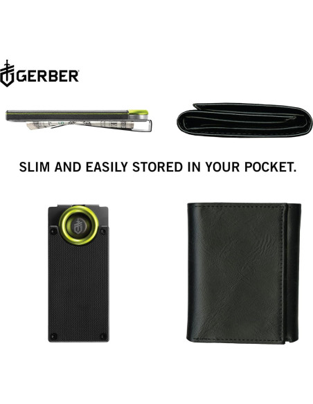 Cuchillo de bolsillo Gerber GDC con clip de dinero 4.45 cm