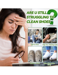 Kit de Limpieza de Zapatos 191g - Limpiador para Cuero y Lona 2