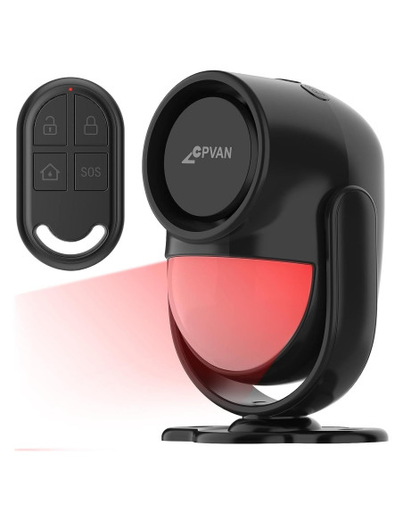 Alarma de Movimiento CPVAN 125dB con Control Remoto 100m