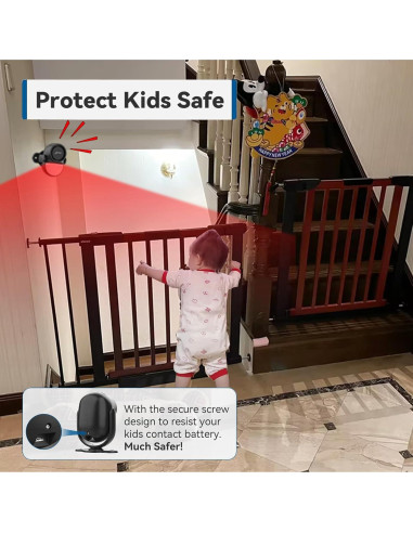 Alarma de Movimiento CPVAN 125dB con Control Remoto 100m