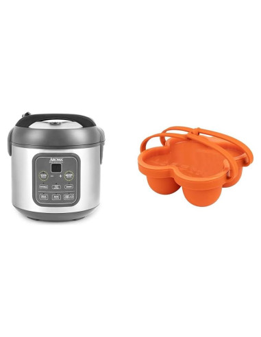 Arrocera Digital Aroma 8 Tazas ARC-994SG + Molde Huevos AAC-001