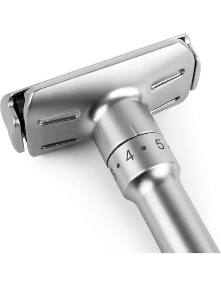 Maquinilla de Afeitar QSHAVE Doble Cuchilla Ajustable 1-6