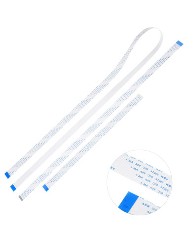 Cable FFC 15 pines para Raspberry Pi - 3 longitudes 30/50/100cm