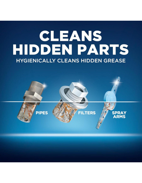 Tabletas Limpiadoras para Lavavajillas Finish 4 Unidades