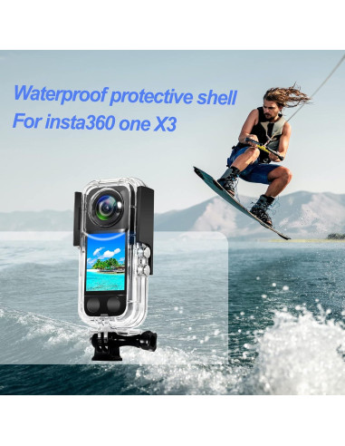 Funda Impermeable Birgipar para Cámara Insta 360 One X3 40m