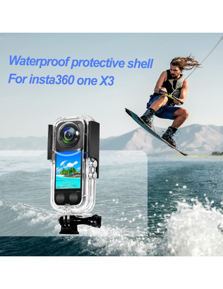 Funda Impermeable Birgipar para Cámara Insta 360 One X3 40m