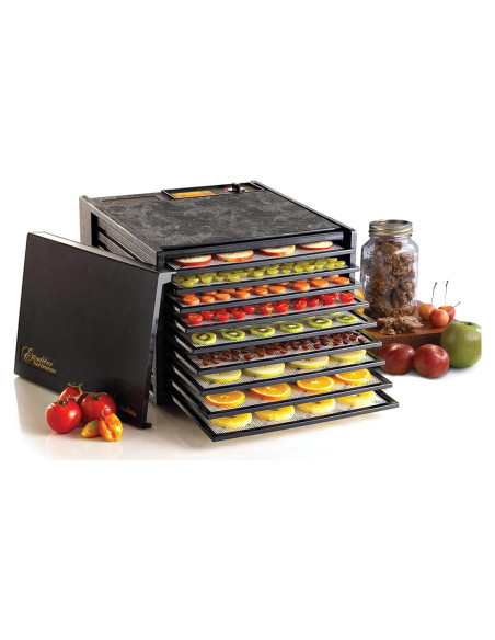 Deshidratadora de Alimentos Excalibur 9 Bandejas 600W Negro