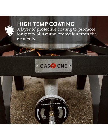 Quemador de Propano Gas One B-5450 200,000 BTU con Regulador