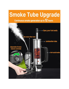 Generador de Humo Frío FOZHUANWU 2.72kg Acero Inoxidable 2