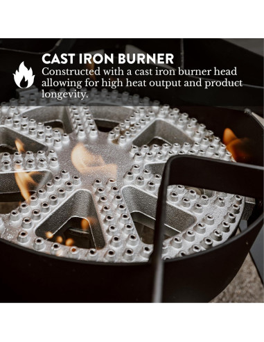 Quemador de Propano Gas One B-5450 200,000 BTU con Regulador