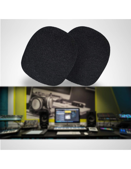 Filtro Pop de Espuma YOUSHARES para Micrófono SM58 - 2 Piezas