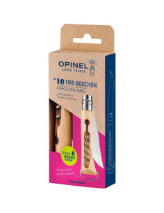 Cuchillo Plegable Opinel No. 10 con Sacacorchos y Abrebotellas 2