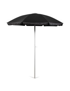 Sombrilla de Playa ONIVA 1.68m Ajustable Negra para Picnic