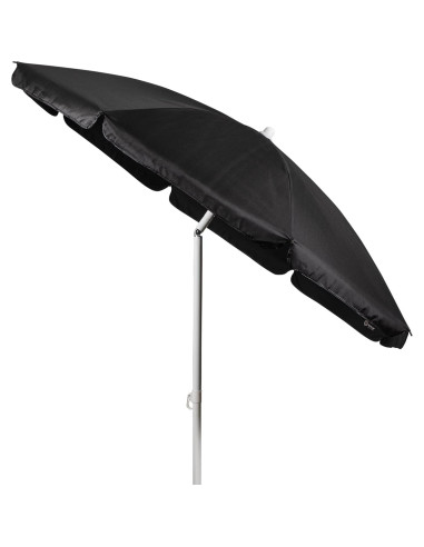 Sombrilla de Playa ONIVA 1.68m Ajustable Negra para Picnic