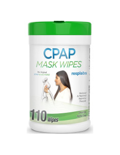Toallitas Limpiadoras CPAP RespLabs Sin Fragancia - 110 Unidades
