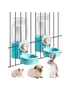 Dispensador de Agua BNOSDM para Conejos y Roedores 532ml - 2 Piezas
