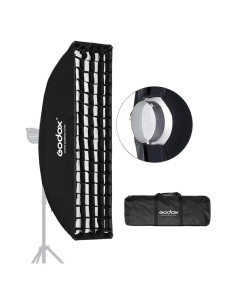 Softbox Godox 22x90cm con Rejilla y Montaje Bowens