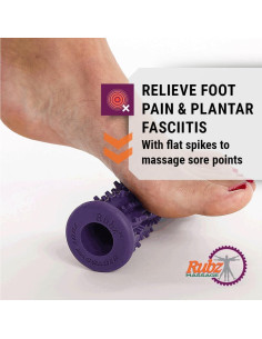 Rodillo de Masaje para Pies Due North Rubz 15.2 cm Multicolor 2