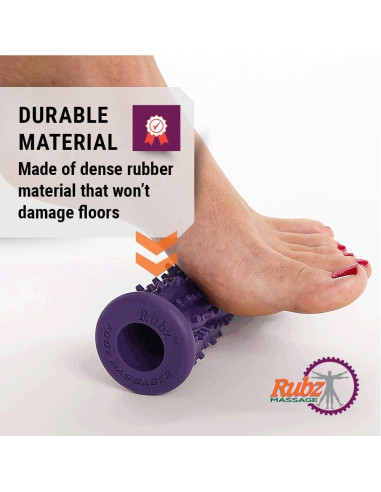 Rodillo de Masaje para Pies Due North Rubz 15.2 cm Multicolor