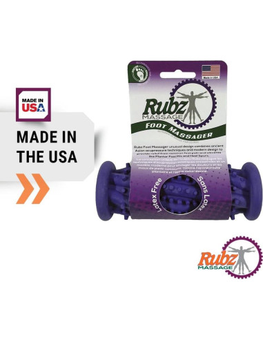 Rodillo de Masaje para Pies Due North Rubz 15.2 cm Multicolor