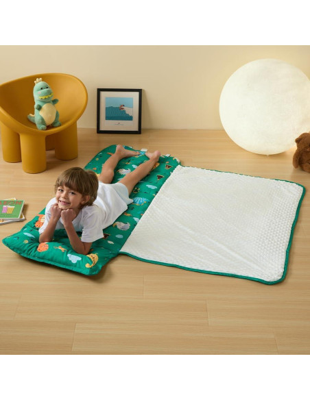 Esterilla de Siesta para Niños beeweed Dinosaurio 58x132 cm