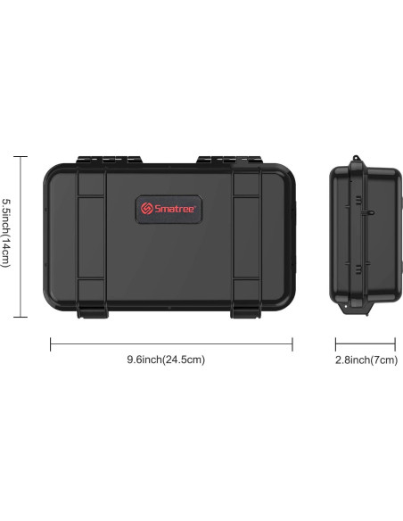 Estuche Duro Impermeable Smatree para Gopro Hero 13-5