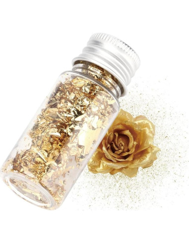 Hoja de Oro Comestible Lwuey 10g para Decoración de Pasteles