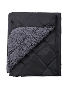 Manta Impermeable REDCAMP 150x127cm con Forro de Sherpa