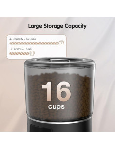 Dispensador Automático de Comida para Gatos UPOTGP 4L WiFi 2