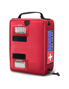 Kit de Primeros Auxilios AID MATE 255PCS Portátil Rojo