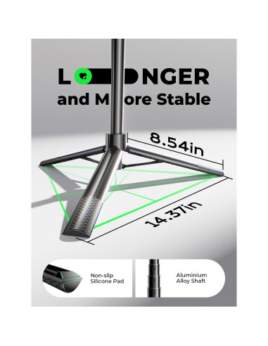 Trípode Selfie LISEN 67" con Control Remoto para iPhone y Samsung