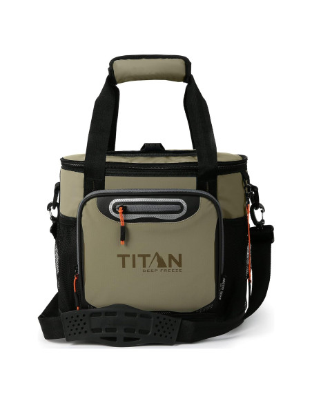Cubo Tote Aislado Titan by Arctic Zone 24 Latas Musgo Cubo Tote Aislado Titan by Arctic Zone 24 Latas Musgo