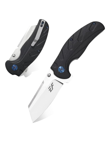 Cuchillo de Bolsillo Eafengrow EF932 Acero D2 Mango G10 18.7 cm