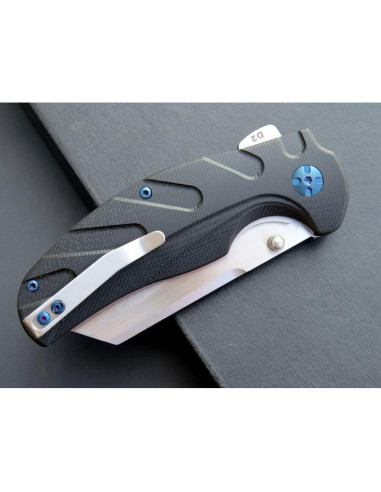 Cuchillo de Bolsillo Eafengrow EF932 Acero D2 Mango G10 18.7 cm