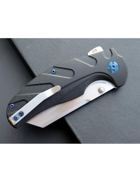 Cuchillo de Bolsillo Eafengrow EF932 Acero D2 Mango G10 18.7 cm