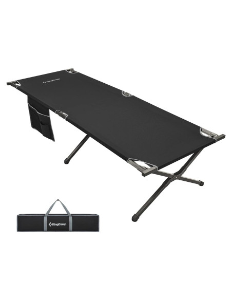 Cama de Camping Plegable KingCamp 205.7x76.2cm Resistente