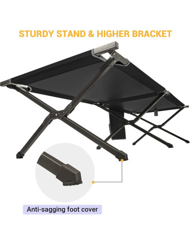Cama de Camping Plegable KingCamp 205.7x76.2cm Resistente