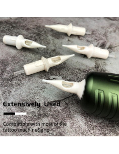 Cartuchos de Agujas de Tatuaje BIGWASP 50pcs Mezclados Bugpin RL 2