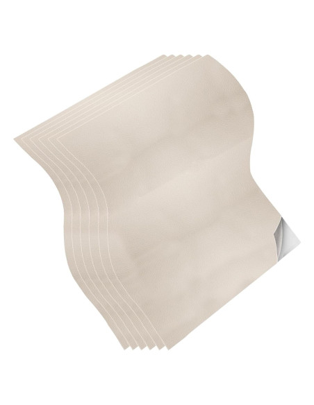 6 Piezas Cinta de Reparación de Cuero PU Jmckeweii 20x30 cm