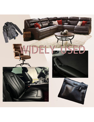 6 Piezas Cinta de Reparación de Cuero PU Jmckeweii 20x30 cm