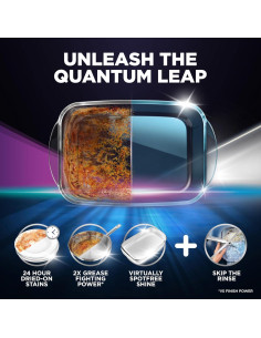 Finish Quantum Infinity Shine Cápsulas Detergente Lavavajillas 70 Unidades 2