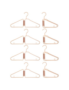 Perchas Plegables WRYLCYH 8 Pcs Plástico Portátiles Viaje